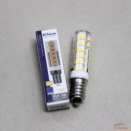 Зображення Лампа LED Feron LB-433 230V  E14 2700K 5W купити в procom.ua - зображення 1