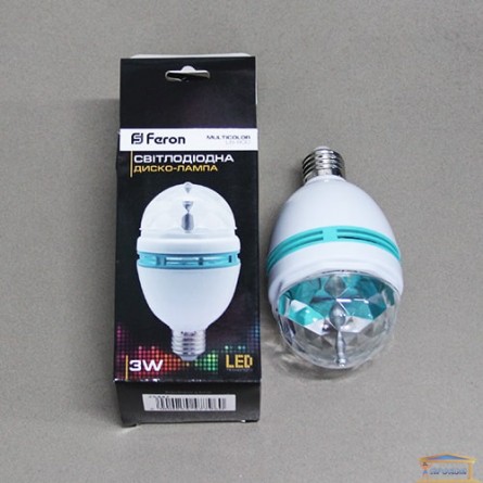 Зображення Лампа LED Feron LB-800 E27 3w disko lamp купити в procom.ua - зображення 1