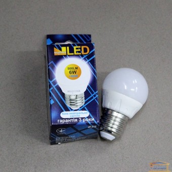 Зображення Лампа світлодіодна YY B45 6W E27 4000K купити в procom.ua