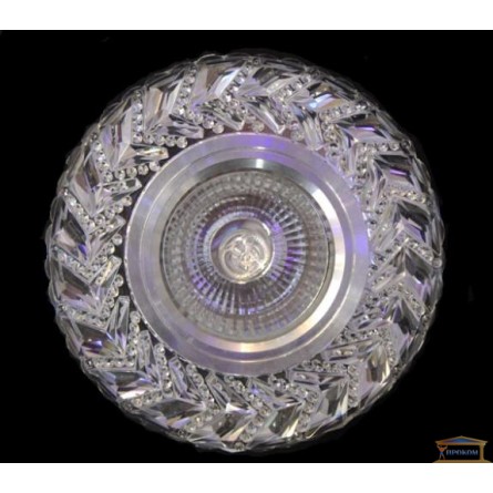 Изображение Точечный светильник со встроенной LED подсветкой 7036 ИП-WH купить в procom.ua - изображение 2