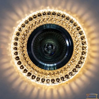 Изображение Точечный светильник с LED подсветкой 7015 ИП-BК купить в procom.ua