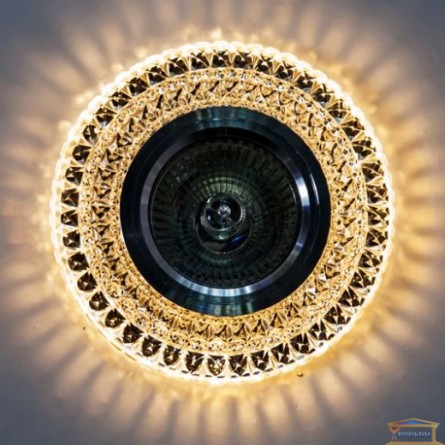 Изображение Точечный светильник с LED подсветкой 7015 ИП-BК купить в procom.ua - изображение 1