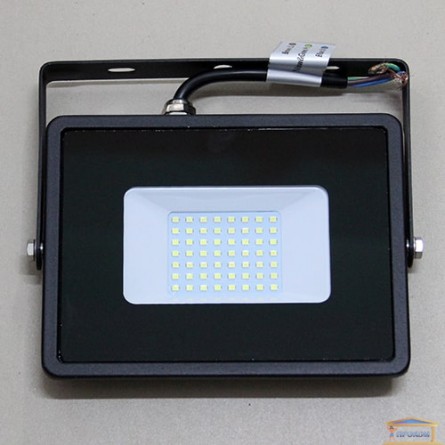 Изображение Прожектор LED 10W 6400К LL-991 Feron черный купить в procom.ua - изображение 1