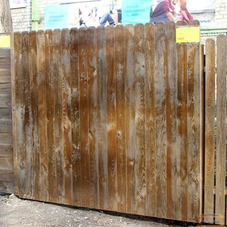Изображение Секция заборная деревянная №2  2*1,7 (3,4м.кв.) купить в procom.ua - изображение 1