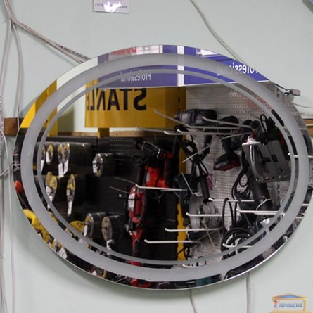 Изображение Зеркало ЛО-2 овал 0,6*0,8 со светодиод.подсветкой купить в procom.ua - изображение 1