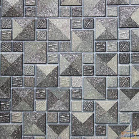 Зображення ПВХ панель Мозаїка Сахара срібло 956 * 480 мм купити в procom.ua - зображення 1