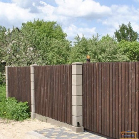 Изображение Секция заборная деревянная №2  2*1,7 (3,4м.кв.) купить в procom.ua - изображение 2